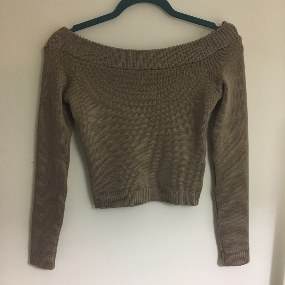 Cafe colored sweater